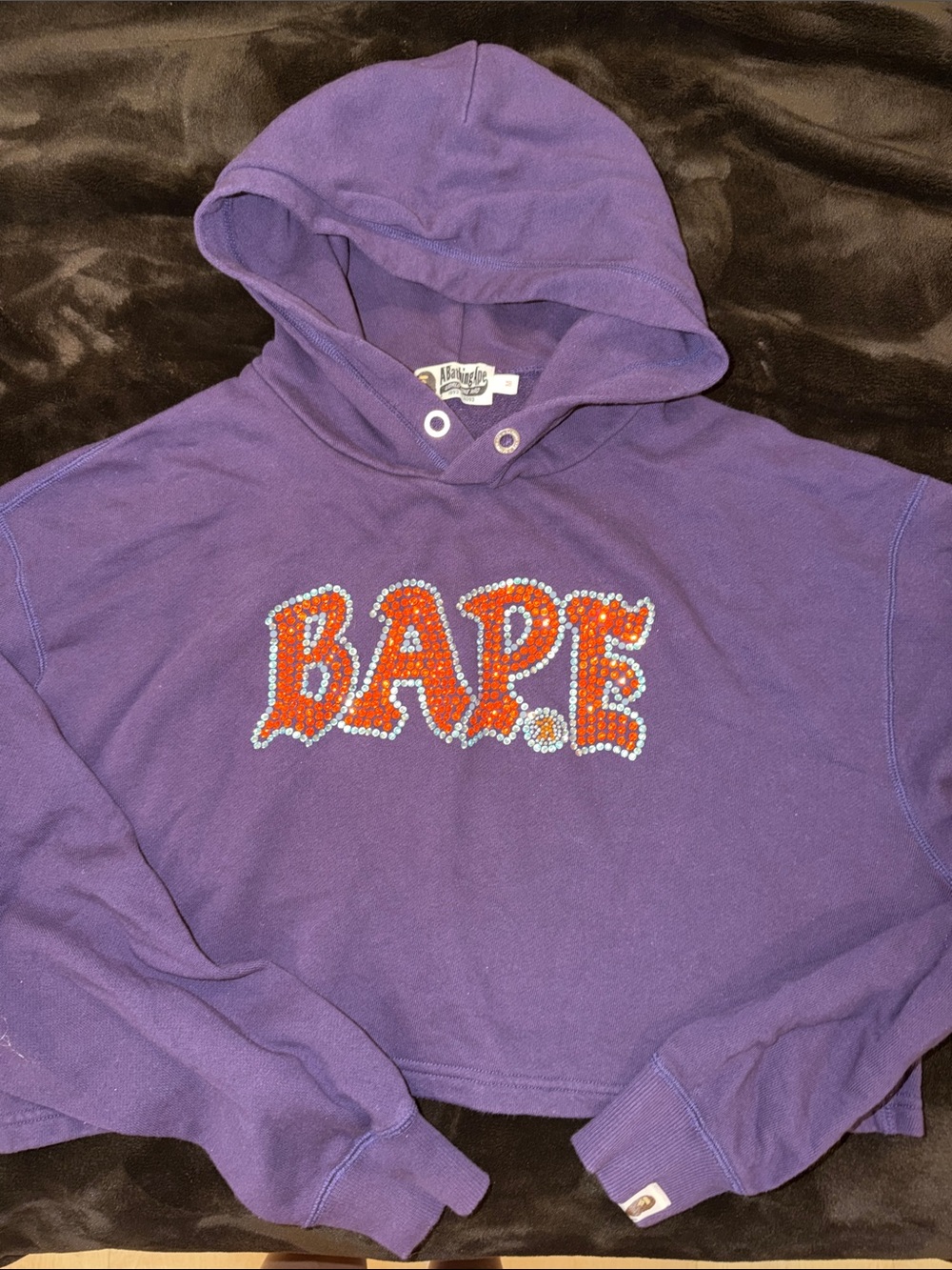 Bape Women’s cropped hoodie